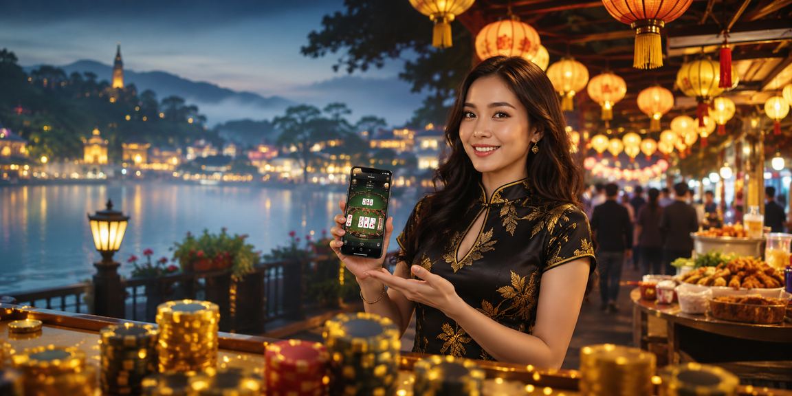 Buổi tối chơi bài tại chợ đêm Đà Lạt – không khí giải trí sôi động