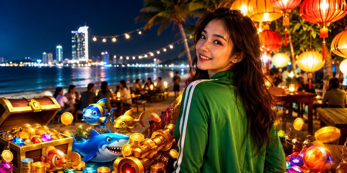 Không gian đêm Hội An và trò chơi Ban Cá trực tuyến trên 4055